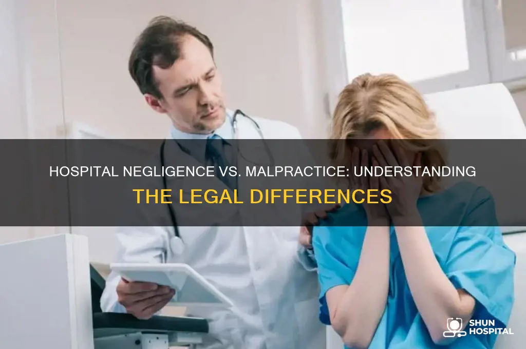 is hospital negligence malpractice