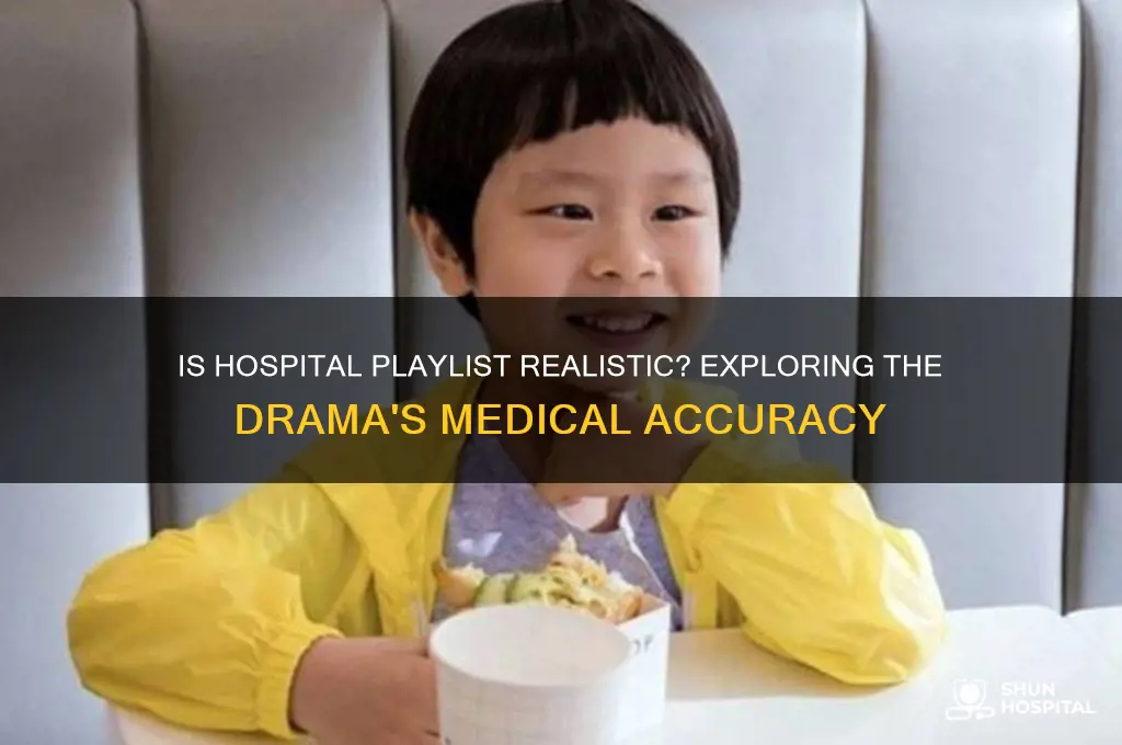 is hospital playlist realistic
