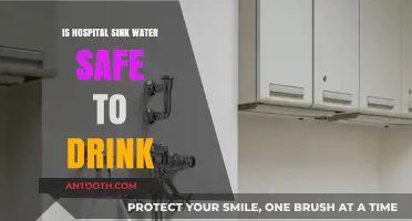 Hospital Sink Water: Safe to Drink?