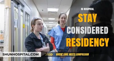 Is Hospital Stay Residency? Understanding Legal and Medical Definitions