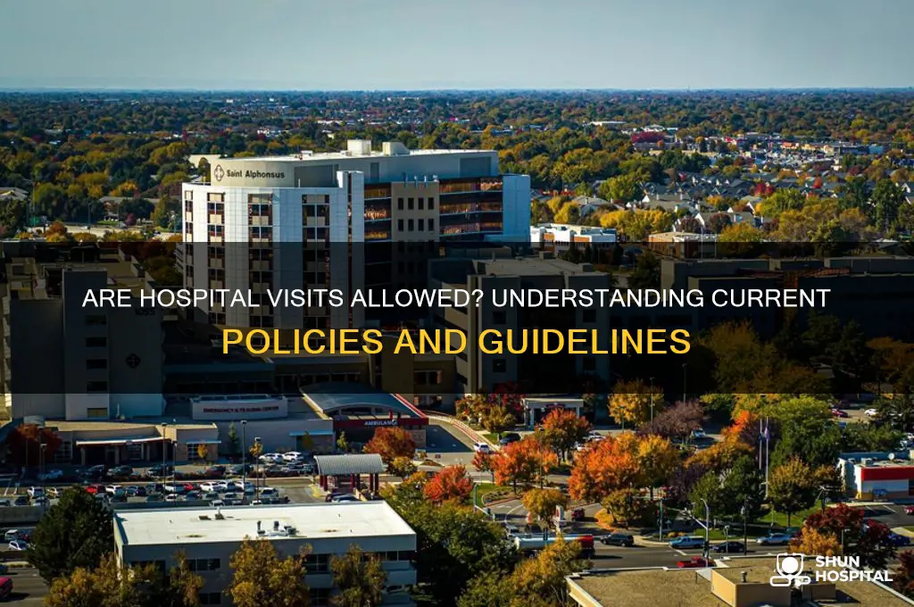 is hospital visit allowed