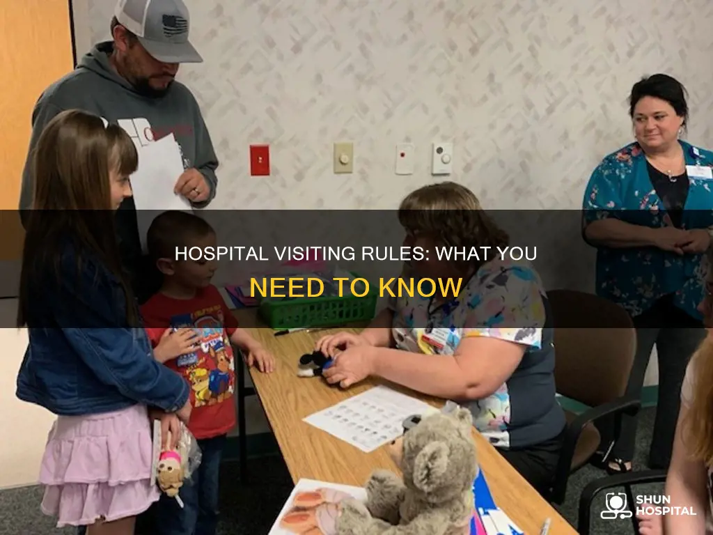 is hospital visiting allowed at the moment