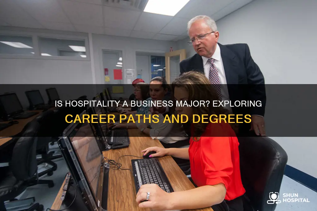 is hospitality a business major