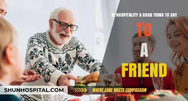 Is Hospitality a Sincere Gesture or an Empty Phrase for Friends?
