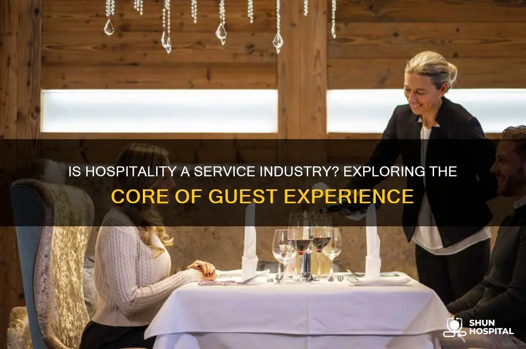is hospitality a service industry