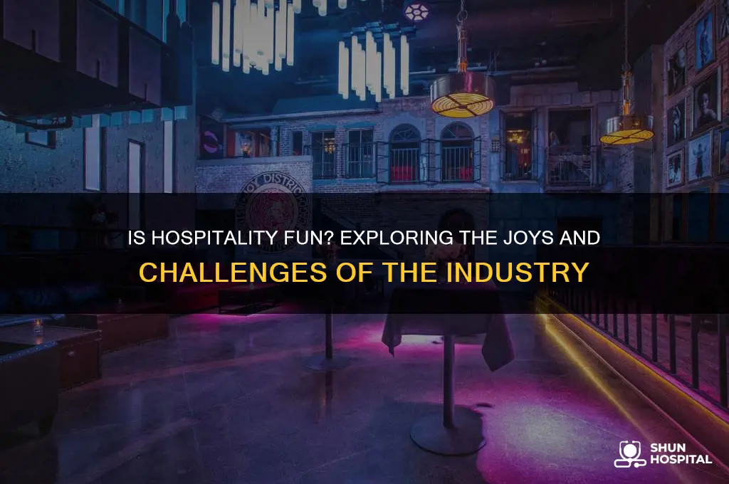 is hospitality fun