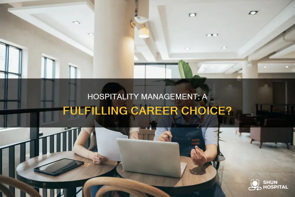 is hospitality management a good career option