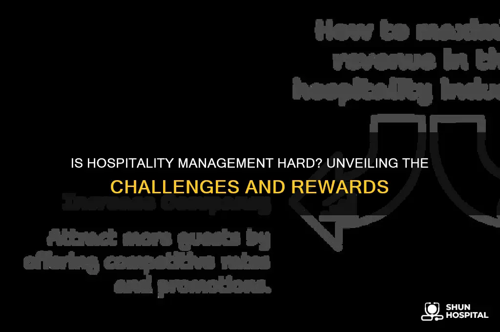 is hospitality management hard