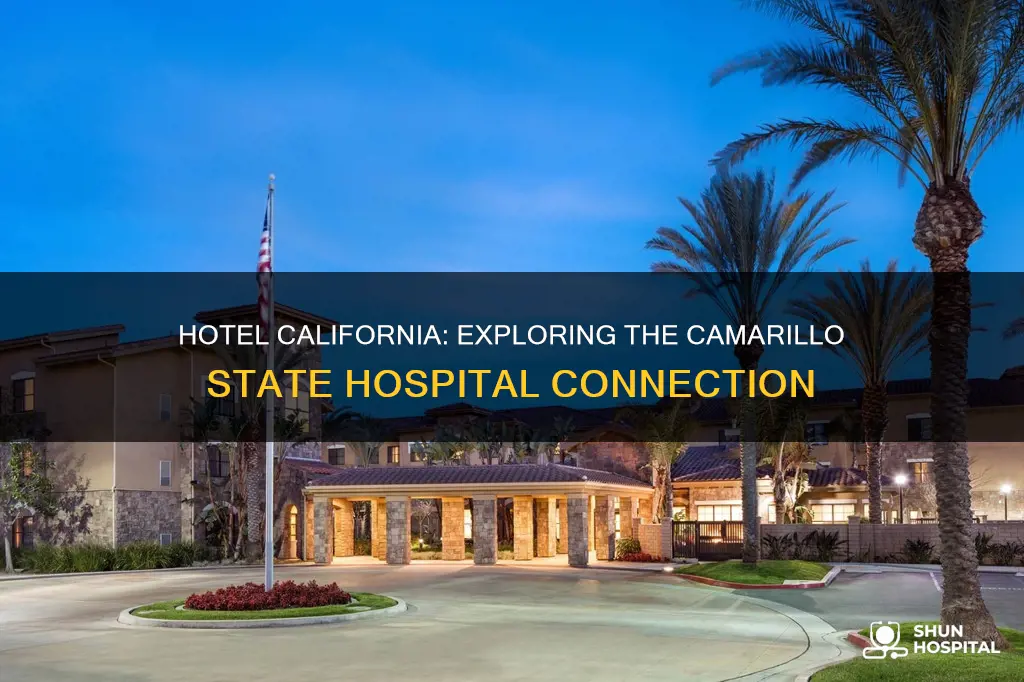 is hotel california about camarillo state hospital