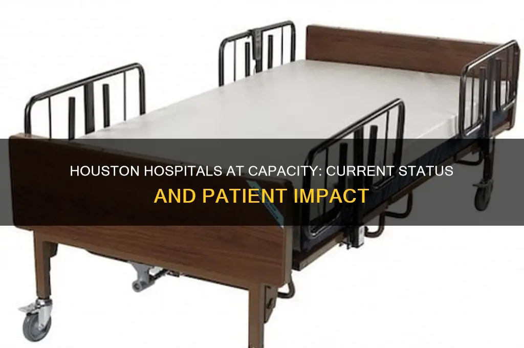 is houston hospitals at capacity