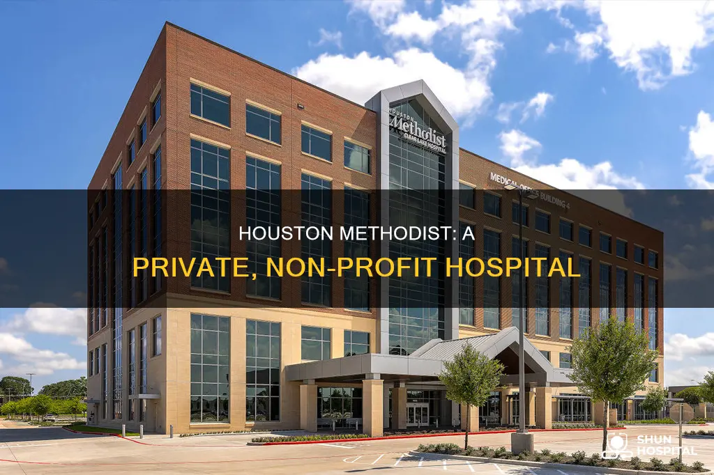 is houston methodist hospital a government hospital