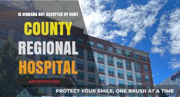 Does Hunt County Regional Hospital Accept Humana Insurance?