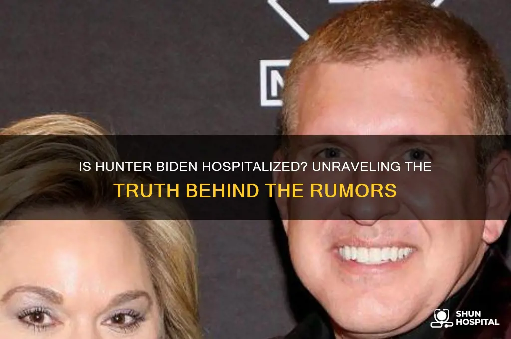 is hunter biden hospitalized