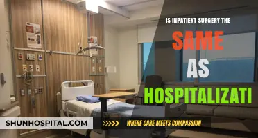 Understanding Inpatient Surgery and Hospitalization: Are They Synonymous?