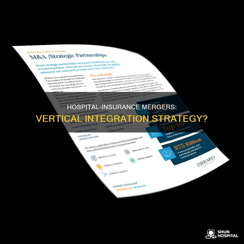 is insurance hospital merger a vertical integration