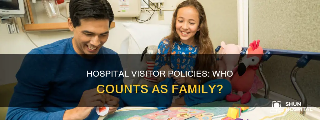 is intermediate family considered visitors at hospital