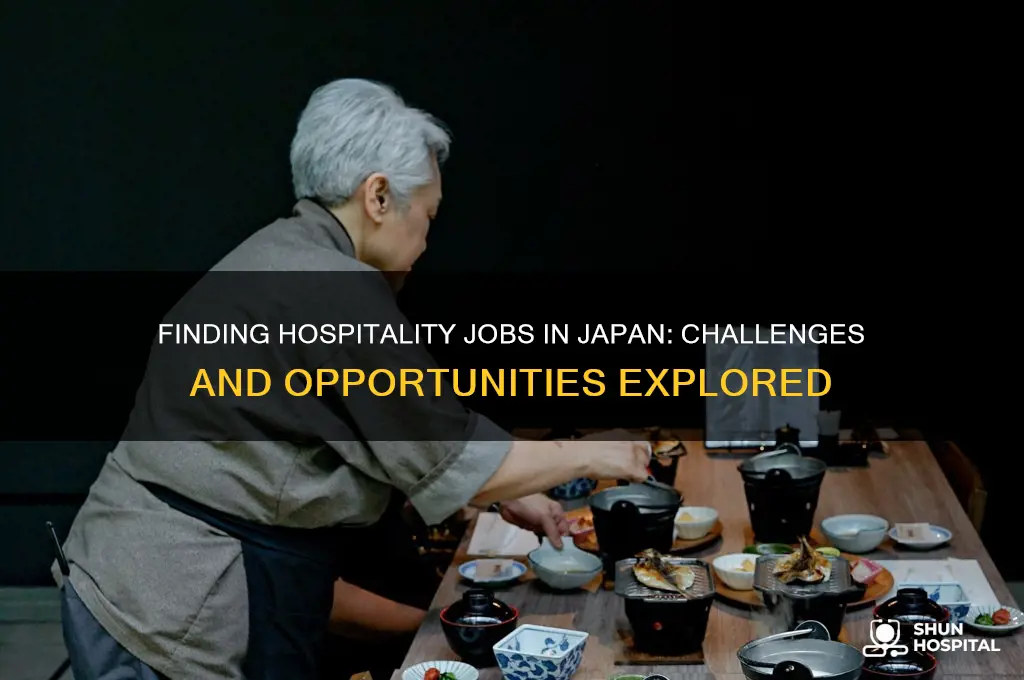 is it easy to find a job in japan hospitality