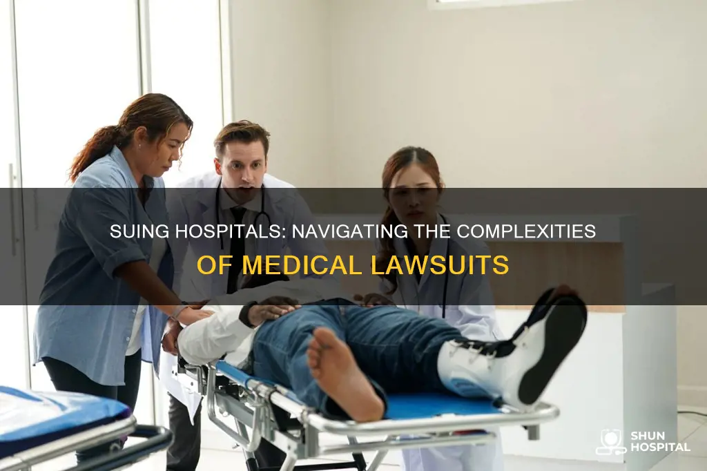 is it easy to sue a hospital