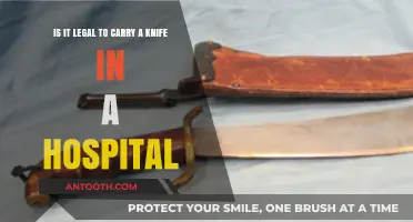 Is Carrying a Knife in a Hospital Legal? Key Laws Explained