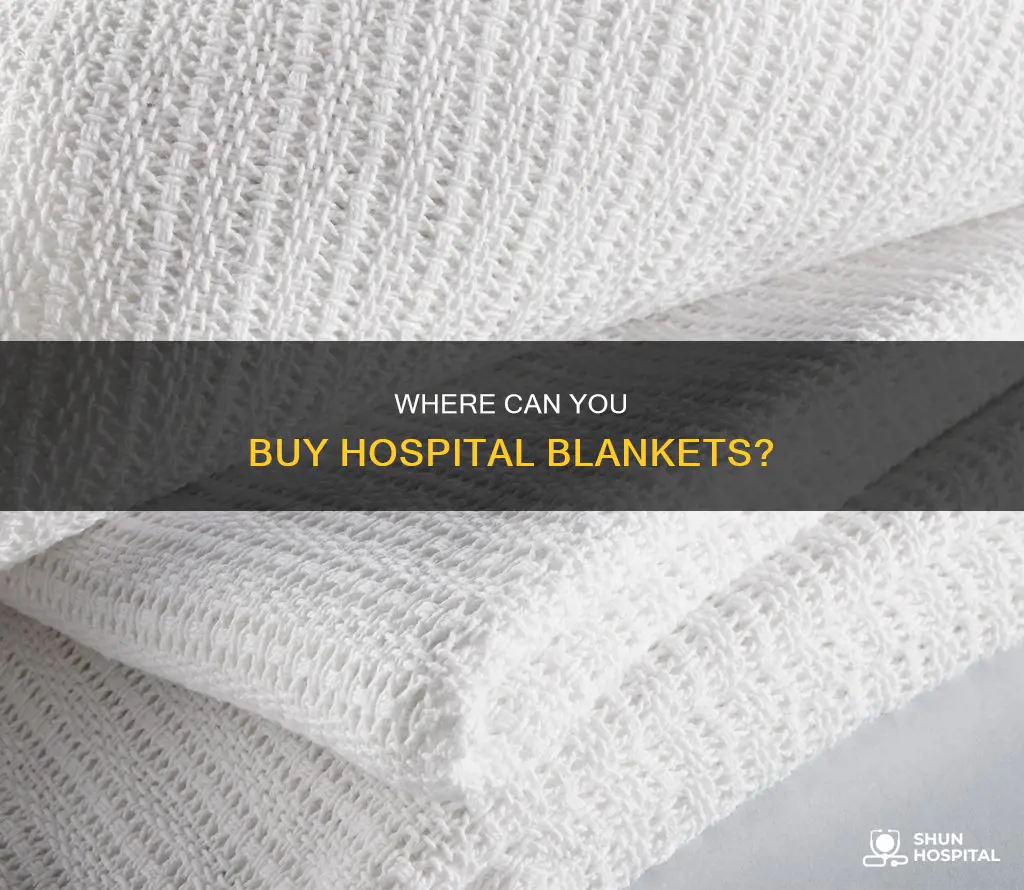 is it possible to purchase hospital blankets
