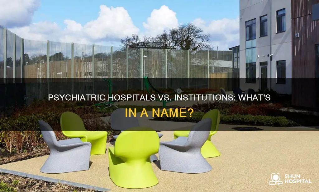 is it psychiatric hospital or psychiatric instituion