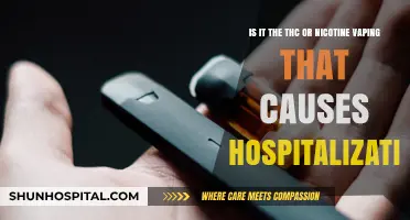 THC vs. Nicotine Vaping: Which Causes More Hospitalizations?