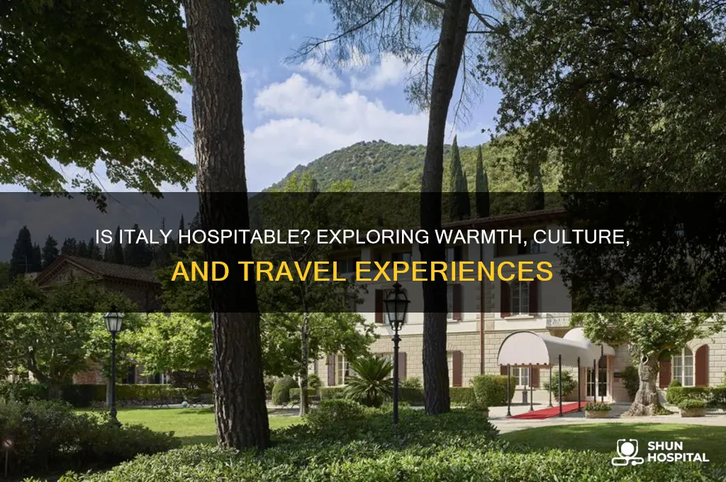 is italy hospitable