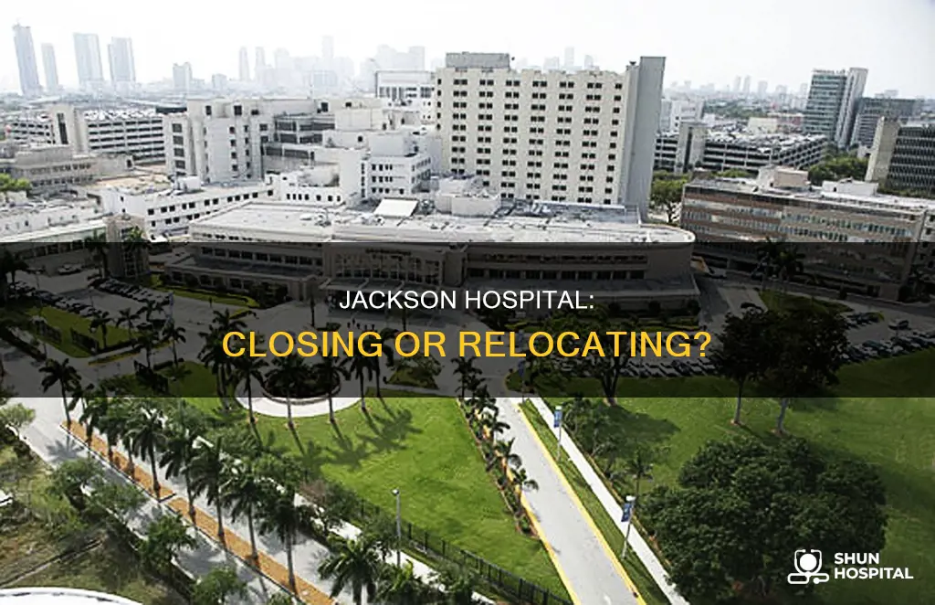 is jackson hospital in montgomery alabama closing