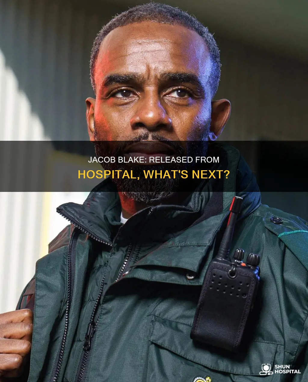 is jacob blake out of the hospital