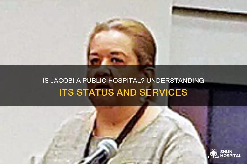 is jacobi a public hospital