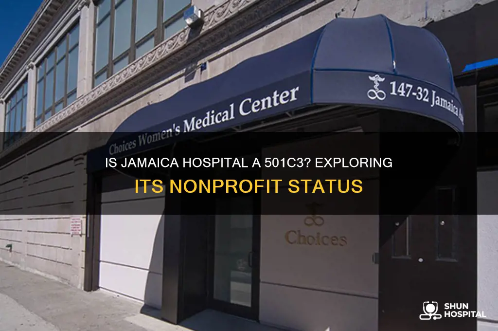 is jamaica hospital 501c3