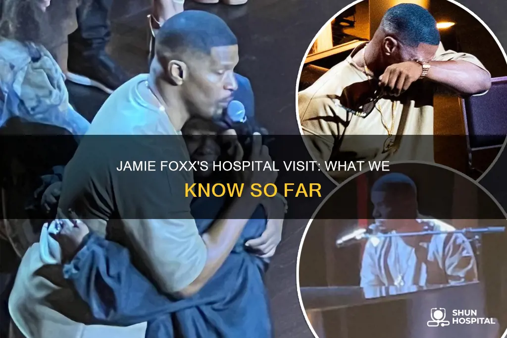 is jamie foxx at the hospital yet