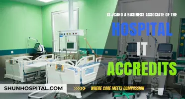 Is JCAHO a Business Associate of Accredited Hospitals?