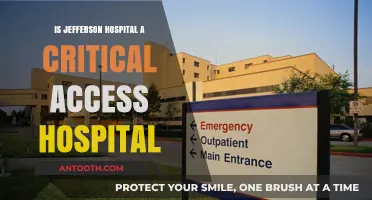 Jefferson Hospital: Is It a Critical Access Facility?