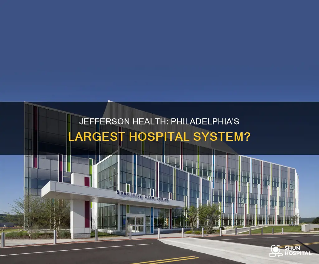 is jefferson the largest hospital in phila