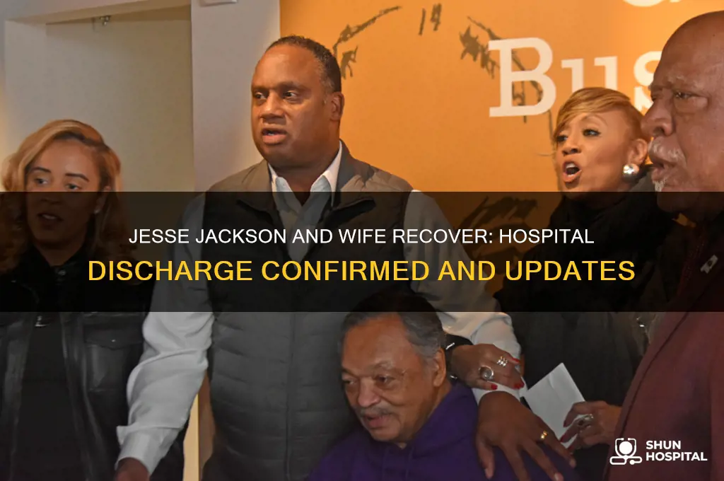 is jesse jackson and his wife out of the hospital