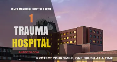 Is JFK Memorial Hospital a Level 1 Trauma Center?