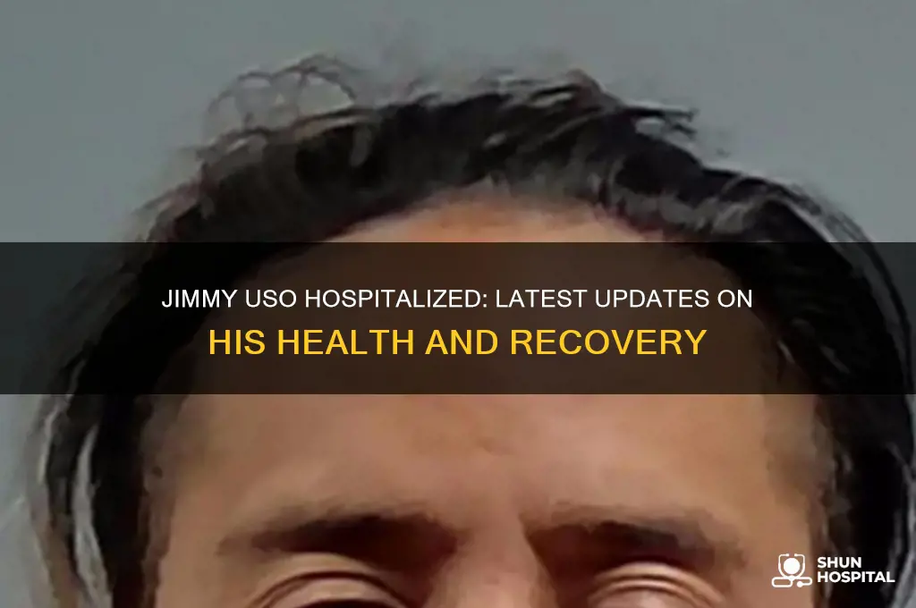 is jimmy uso in hospital