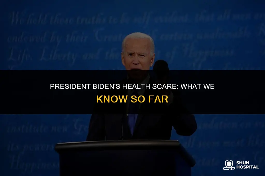 is joe biden in the hospital