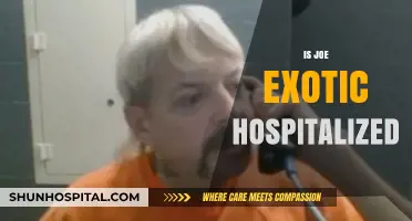 Joe Exotic Hospitalized: Latest Updates on His Health and Condition