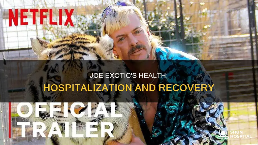 is joe exotic still in the hospital