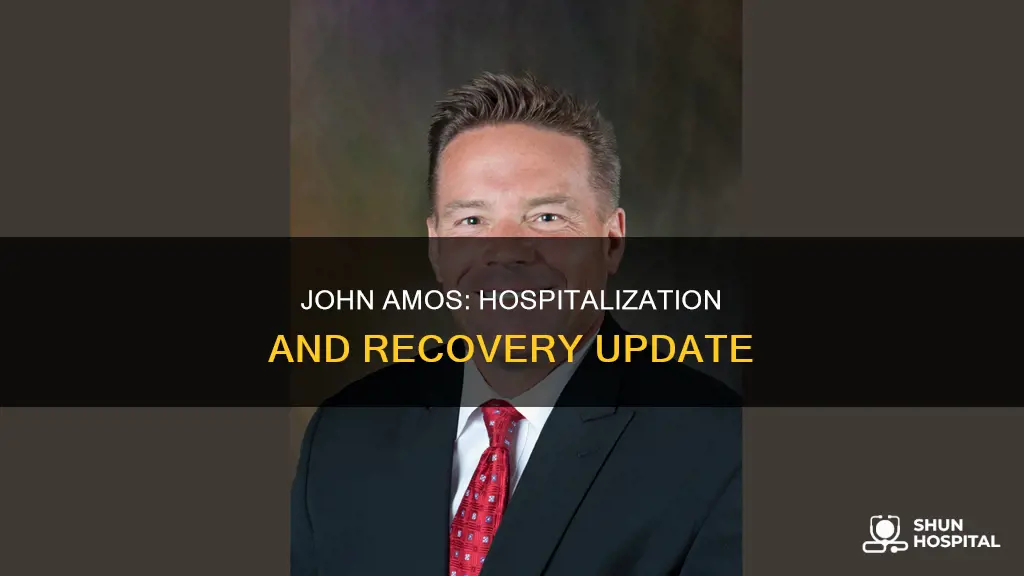 is john amos still in the hospital