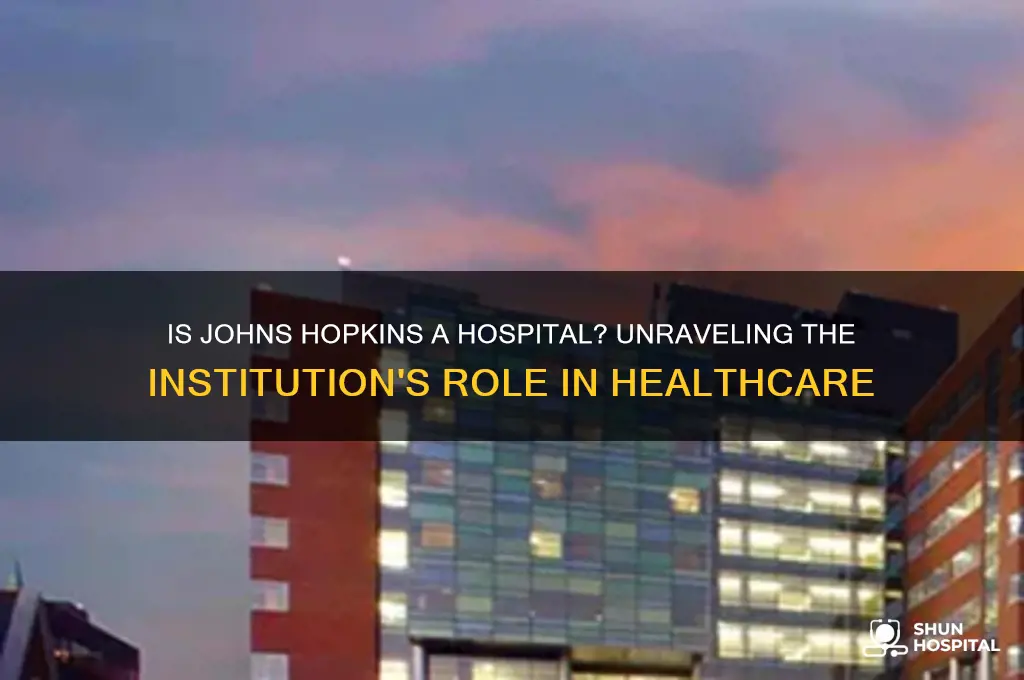 is john hopkins a hospital