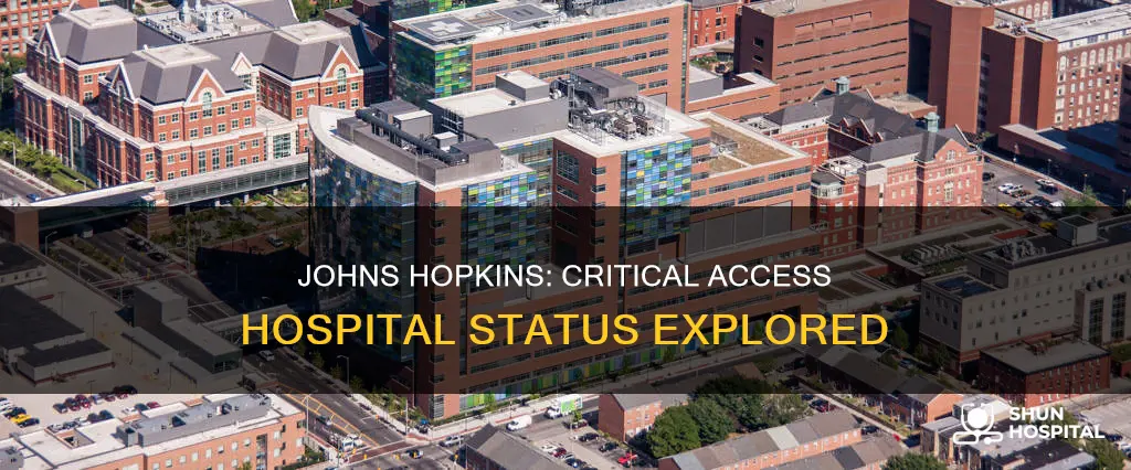 is johns hopkins a critical access hospital
