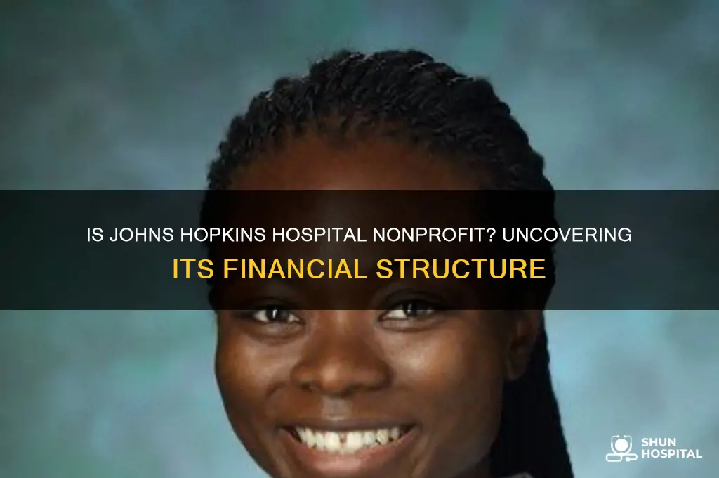 is johns hopkins hospital nonprofit