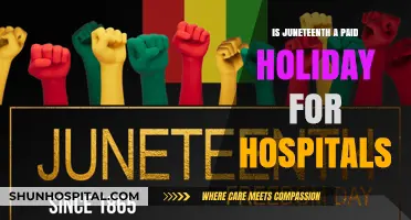 Juneteenth in Hospitals: Paid Holiday or Unpaid Leave?