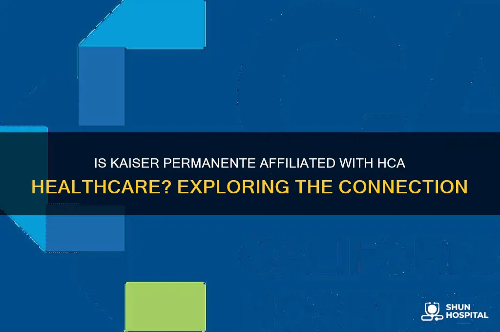is kaiser a hca hospital