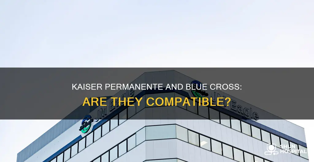 is kaiser hospital in blue corss network