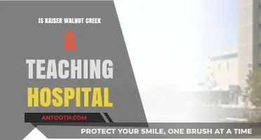 Walnut Creek Kaiser: A Teaching Hospital?