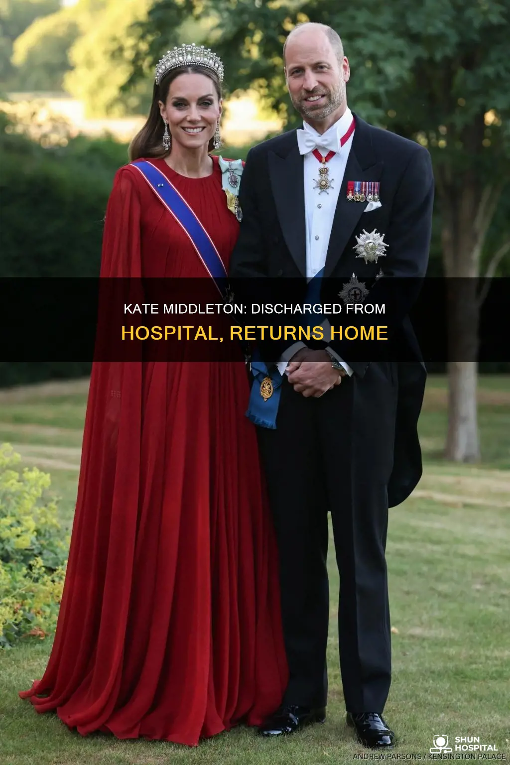 is kate middleton home from the hospital